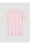 Peak New Season Pink Printed 100% Cotton Women's T-Shirt - 6