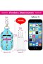 Hand Sanitizer Holders, 40pcs Empty Travel Size Bottle and Keychain Holders Set Include 20pcs - 3