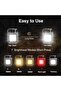 2 Pack 1000 Lumens Rechargeable Mini LED Flashlights 7 Modes Portable Waterproof Torch with C - 5