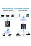محول بلوتوث USB، قطعتان من جهاز إرسال واستقبال بلوتوث 5.0، محول لاسلكي 2 في 1 - 5