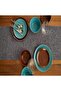 Home linen table runner, 30x180 cm, exquisite handmade coffee table runner - Bordeaux Red - 4