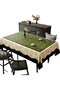 Tablecloth - Rectangular PVC tablecloth - Waterproof and stain-resistant tablecloth - Heat-resistant placemat - Easy to clean - P...