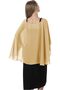 womens Chiffon Cape001 Pashmina Shawl - 3