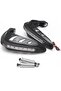 1 Pair Universal Motorcycle Handguards Motocross Hand Guards One Set Combination Handlebar Protector With LED Turn Signals Light - 5