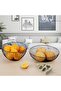 Flat Modern Black Fruit Bowl, Fruit Holder for Fruit and Vegetable Storage, Minimalism Wire Fruit Bo - 2