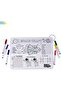 Reusable Silicone Colouring Mat with Pens and Travel Case - Game Design - 4