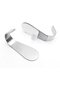 4 Self-Adhesive Towel Hooks – Stainless Steel, No Drilling Required, Suitable for Bathrooms and Kitchens - 3