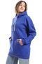 womens Fleeced Plain-36W24W30324 Sweatshirt