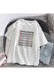 Mingalondon Bts Dynamite Printed White Unisex Oversize T-Shirt - 2
