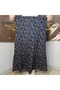 Elastic Waist 3-Layer Ruffle Viscose Fabric Skirt, Mevlana Long Cotton Skirt, Size 38-44 - 7