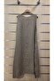 Italian Sleeveless Linen Dress with Gathered Collar - 5