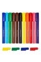 Faber-Castell 10 Connector Pens, Colourful Marker Set with Clips - 4
