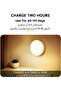 HJQYQ 3 Pcs Led Night Light :Mode Motion Sensor Light with Rechargeable Battery Wireless Cabinet Lig - 3