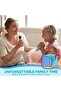 Karaoke Machine, Mini Karaoke Machine with 2 Wireless Microphones for Kids and Adults, Bluetooth Spe - 7