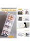 Shoe Box, Shoe Storage Boxes Clear Plastic Stackable, 6-pack front open shoe box, Transpare - 5
