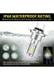 H7 LED Headlight Bulbs 6000K Cool White, Plug and Play Low Beam High Beam Fog Light, Canbus E - 3