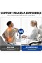 Lumbar Support Pillow, Memory Foam, Cushion for Back Pain Relief, Ergonomic Side Lumbar Support and - 2