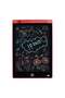 10 Inch Doodle Pad Portable Erasable Reusable Writing and Drawing Pad, Learning Toys Kids Writing Board for Boys and Girls (Red)