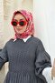 Twill Silk Scarf 11456-18 - 4