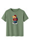 Women's Çağla Teddy Bear Printed T-Shirt Life Is a Journey Comfortable Fit Cotton - 2