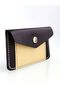 Leather Purple Design Women's Card Holder & Wallet Drc87 - 5