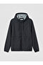 Nevavm Farkıyla Xside Black Standard & Regular Men's Raincoat - 6