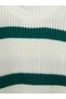 Quality Pieces from Çelebi Store Zero Roba Collar Striped Girls' Knitwear Sweater - 2