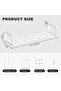 ® Expandable Shoe Rack, 1 Pack Adjustable Hanging Shelf, Universal Insert-on Divider for Shoe - 2