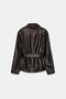 New Season Zw Collection Soft Textured Leather Jacket - 8