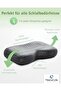 NuMoon Ergonomic Side Sleeper Pillow, Memory Foam Pillow with PureAir Effect Against Mites and Odors - 4