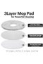 mop pads for Dreame L40 Ultra/X40 Ultra/X50 Ultra/L50 Ultra/L10S Ultra/L10s Pro Ultra Heat, replacement parts also for Dreame L10S Ultra Gen2/L40S - 5