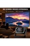 Full HD 1080P Smart Portable Projector | Android 12 with Built-in Netflix, Auto Focus & Auto Keystone, 120-Inch Display, Rotating Stand for Home Cinema, Gaming & Ceiling Projection – Black - 3