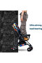 Lightweight Folding Stroller (Seat Only) | One-Hand Folding, Cabin-Friendly | Multi-Wheel Suspension System, Breathable Mesh Fabric - 5