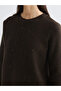 Esvab • Modern & Distinctive Zero Roba Collar Sequin Embroidered Women's Knitwear Sweater - 3