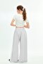 Wide-leg side stripe jogging trousers - 4