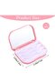 Hard-shell eyeglasses case - 4-piece set - Eyeglasses case - Eyeglasses pouch - Metal - Durable and protective - 4