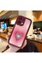 Oppo F31 Compatible Pink Gradient Heart Spider Web Patterned Silicone Case - 2