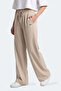 Sunflower Women's Wide Leg Beige Sweatpants - 6