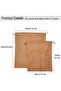 Dust Bags for Handbags, 2 Pack Drawstring Dust Cover Storage Pouch for Purses, Shoes, Boots, Medium - 3