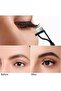 5 PCS Eyebrow Brush Kit, Eyelash Comb Separator, Lash Curler Set, Black Makeup Tools for Dai - 4