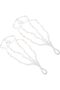 Macrame Plant Hanger, Hand Knotted Bohemian Style Cotton Rope Hanging Planter with Wood Bead - 2