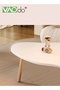 Modern Coffee Table, Cloud-Shape Table for Small Space, Minimalist Display Low Table, Easy to Assemb - 6
