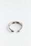 Oval Shaped Clamp Silver
