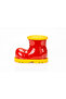 Fun Boot Design Piggy Bank for Kids Yellow Red - 4