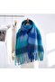Long scarf women's L size. - 2
