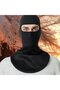 Motorcycle face mask black windproof full face winter. - 4