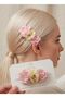 Flowered 2-Piece Alligator Clip with Crocodile Clasp (Bc-1307) - 3