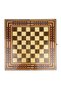 Handcrafted & Mosaic-Embroidered Wooden Backgammon Board - 4
