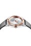 Women's Stainless Steel Gray Leather Watch, Silver Dial | Trn-W35.8 - 3