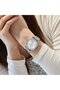 Women's Silver Stainless Steel Watch, Unique Dial | Trn35ss - 2